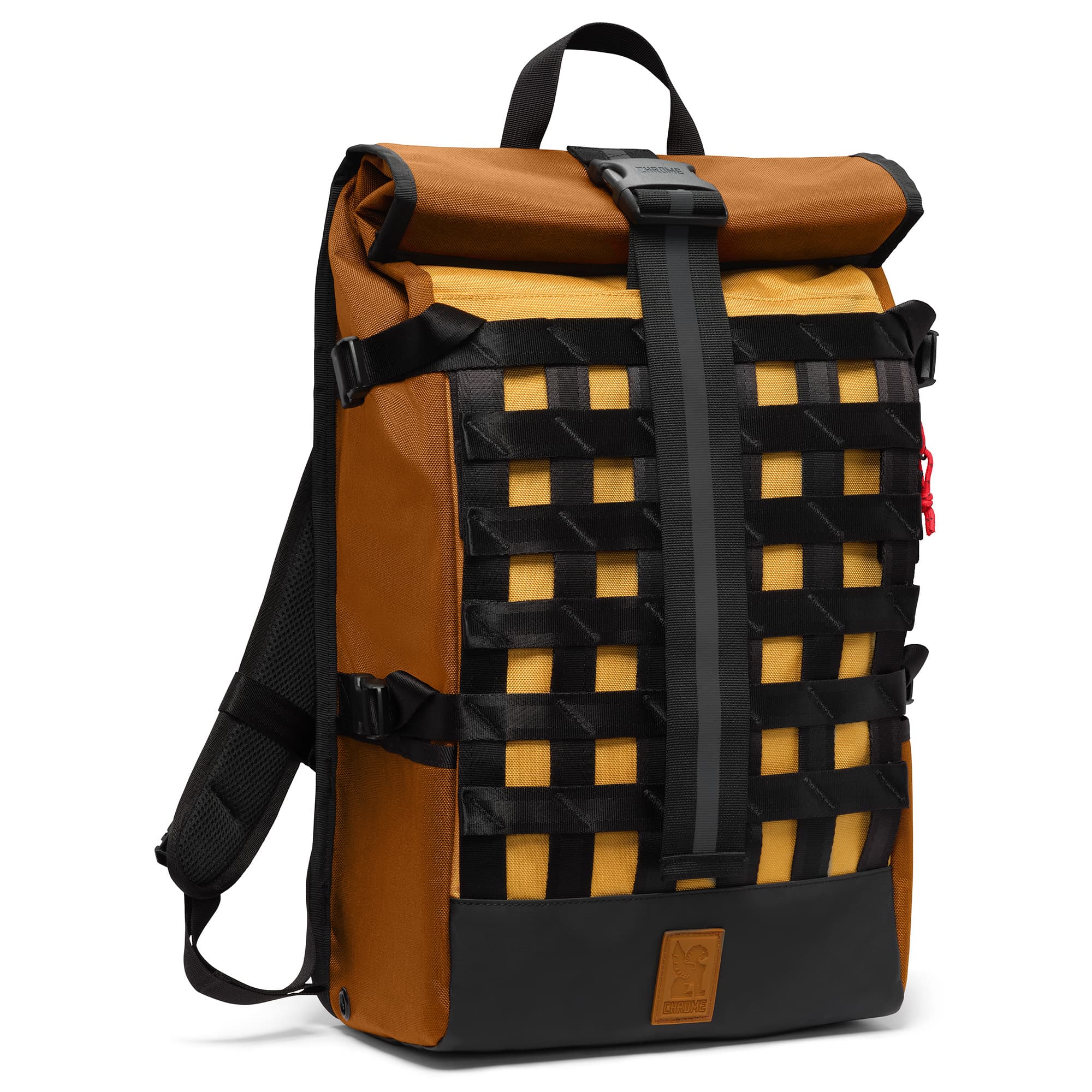 Amber Barrage Cargo Backpack #color_amber tritone