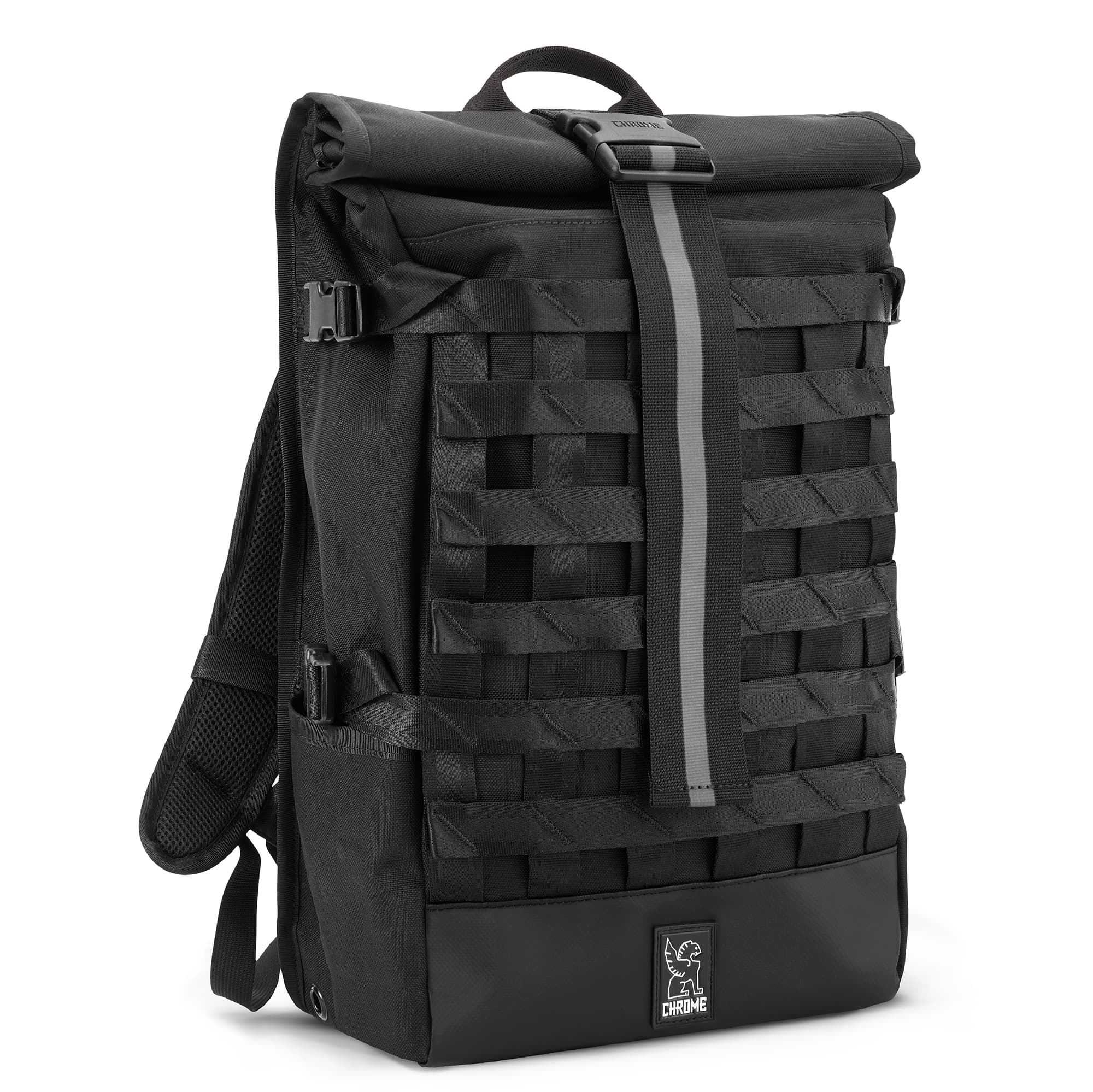 Black Barrage Cargo Backpack #color_all black