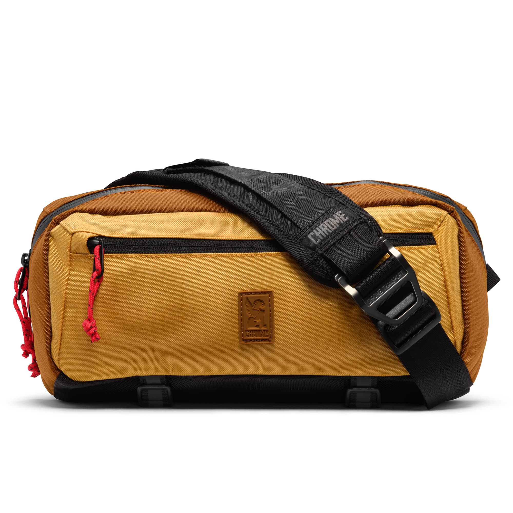 Mini Kadet Sling 5L in amber tritone full on front view #color_amber tritone